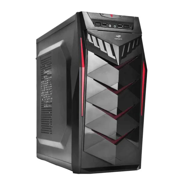 Gabinete Gamer MT-G70BK Sem Fonte Audio HD C3Tech