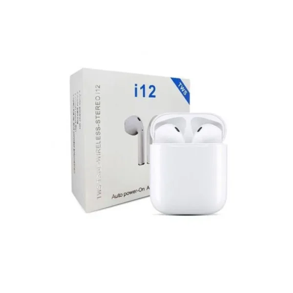 Fone Sem Fio I12 Tws Branco Bluetooth 5.0 Android/ios - Image 7