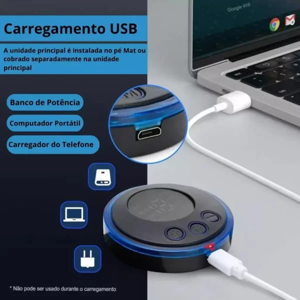 Mini Massageador Elétrico Portátil Recarregável - Image 9