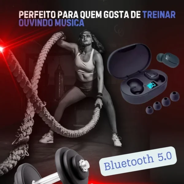Fone bluetooth redmi xiaomi airdots  com visor de carregamento - Image 6