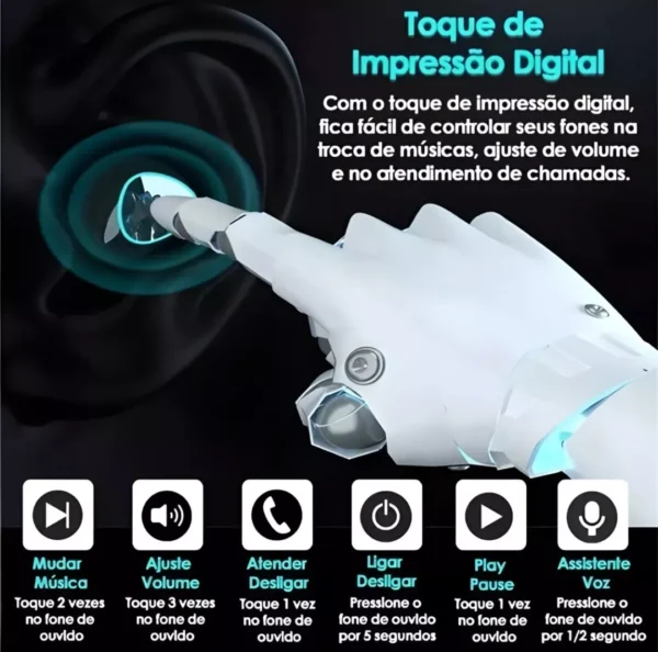 Fone M10 TWS Bluetooth 5.1 - Image 7